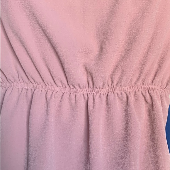 Monteau Tan Blouse Elegant Top with Classic Design - Picture 6 of 6